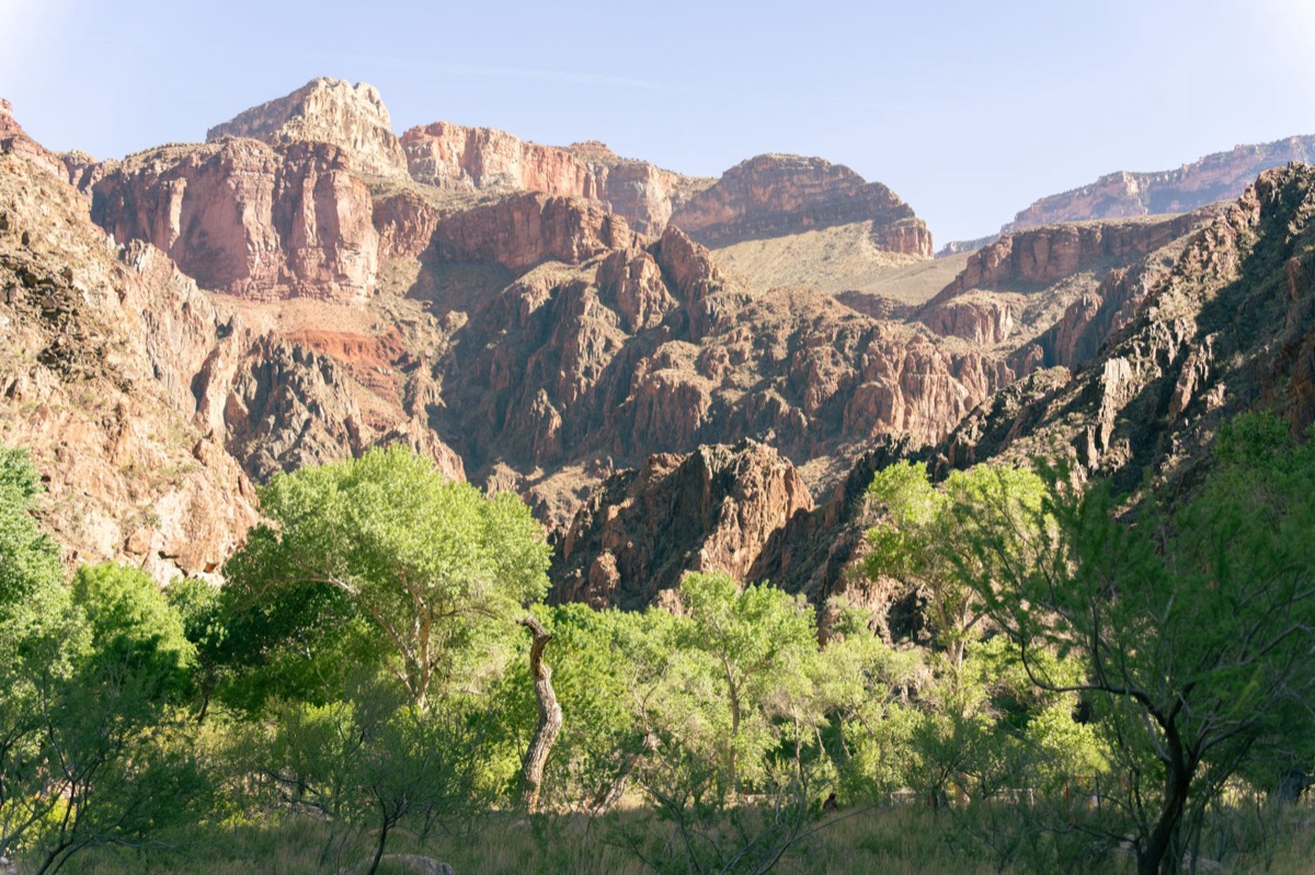 Signes de sentier au Grand Canyon