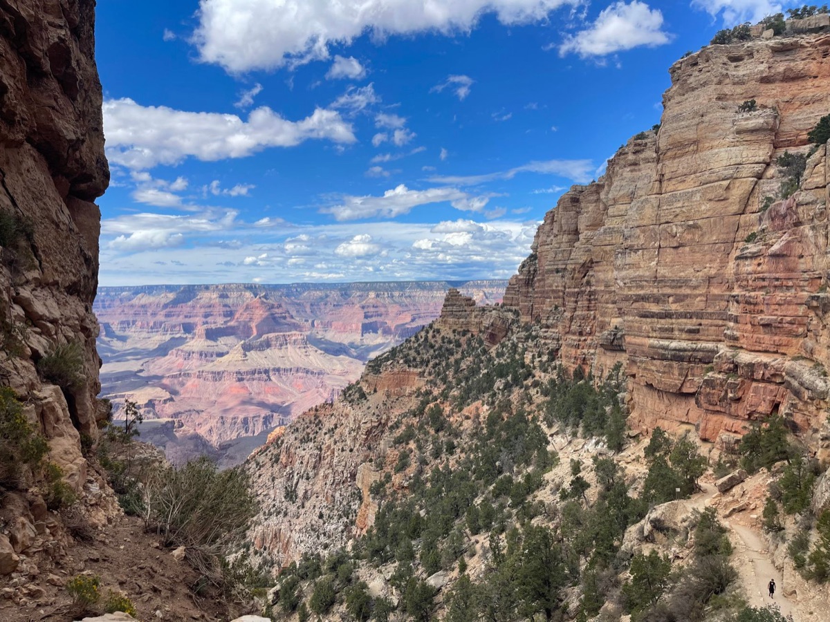 Carte de comparaison du Grand Canyon