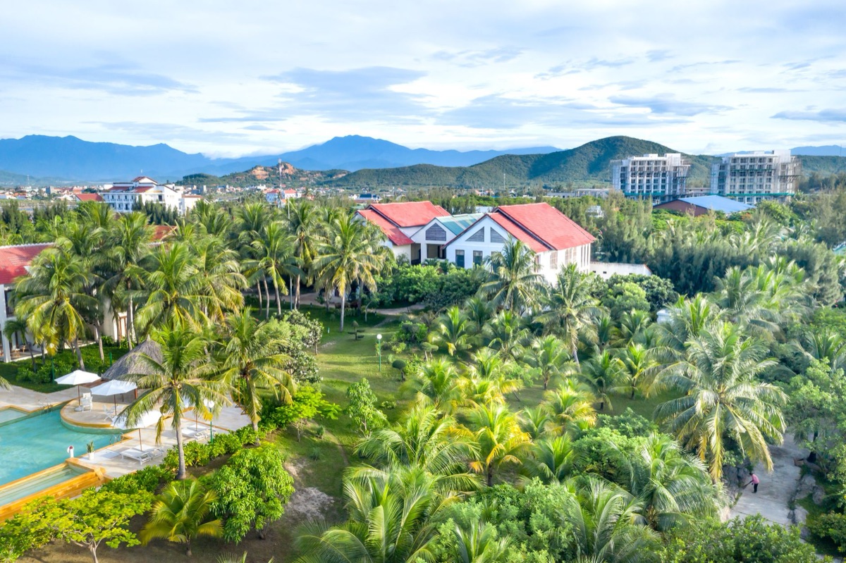 vue d'hôtel de location