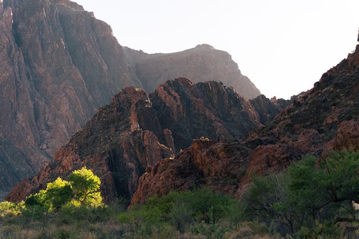 Wegmarken im Grand Canyon