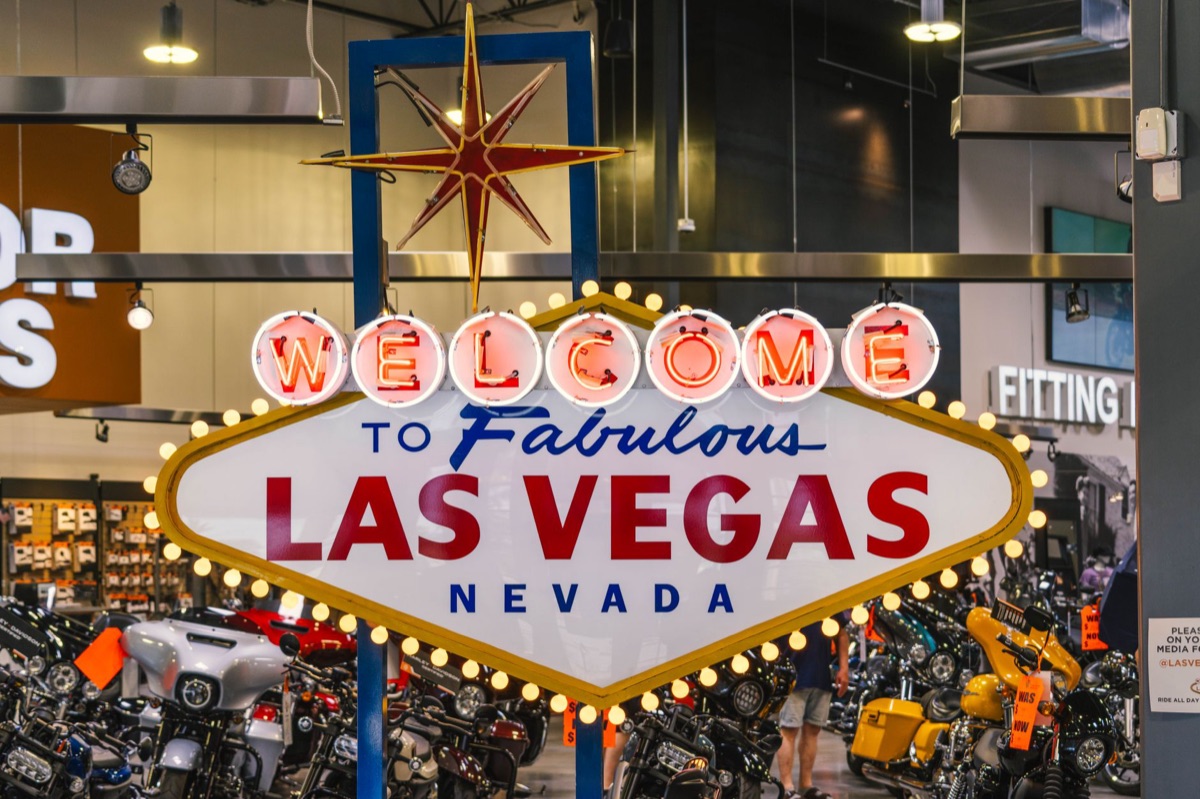 señales de tráfico en Las Vegas