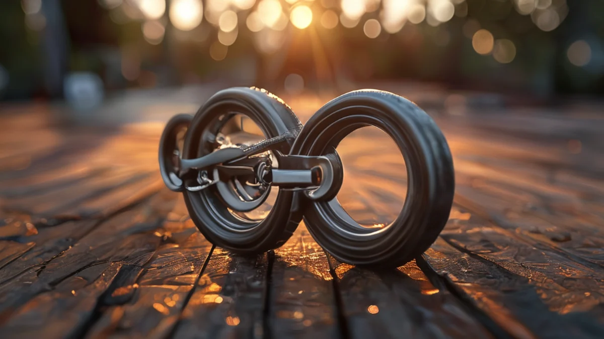 Roller per pulire e lubrificare la catena della bicicletta