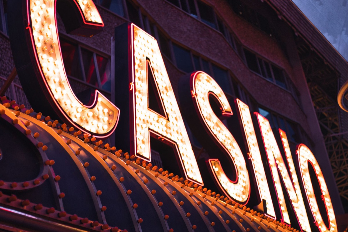 lasvegas strip casino lights