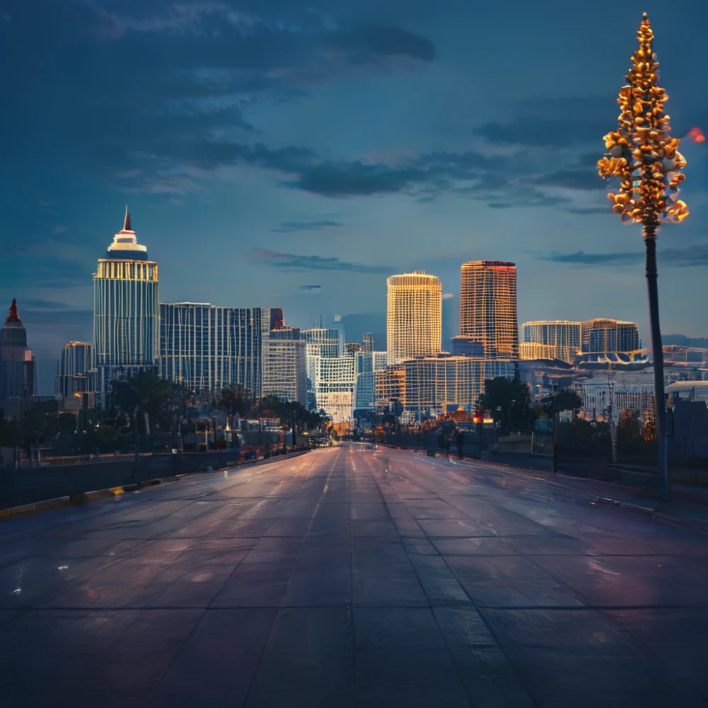 Down Town Las Vegas skyline