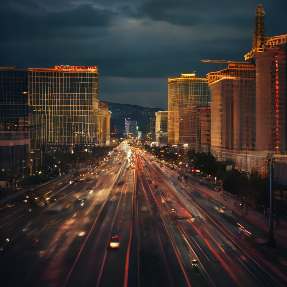 Las Vegas Strip at night