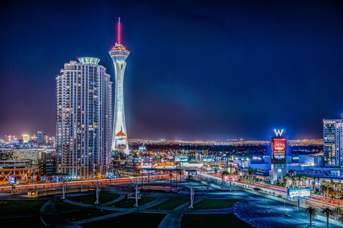Down Town Las Vegas skyline