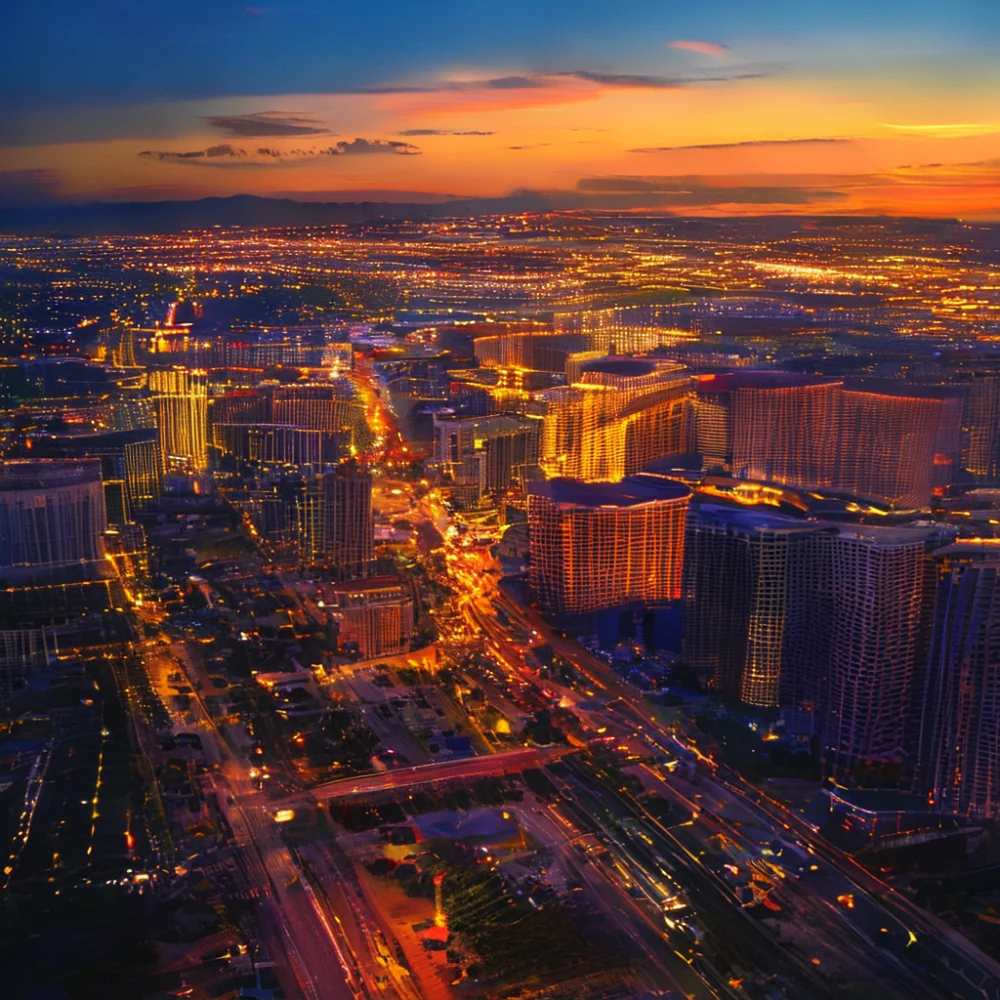 Las Vegas Strip at night